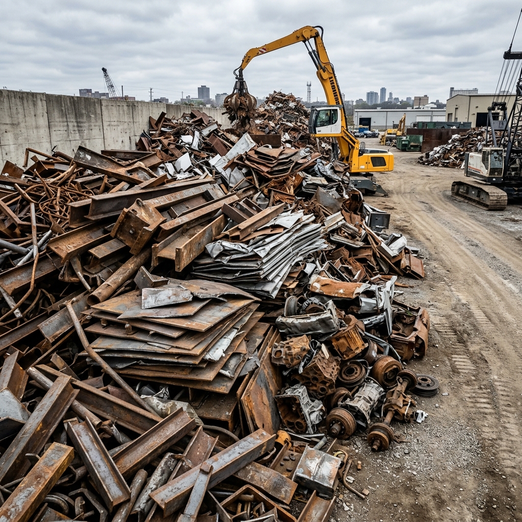 Heavy Melting Steel HMS 2 scrap