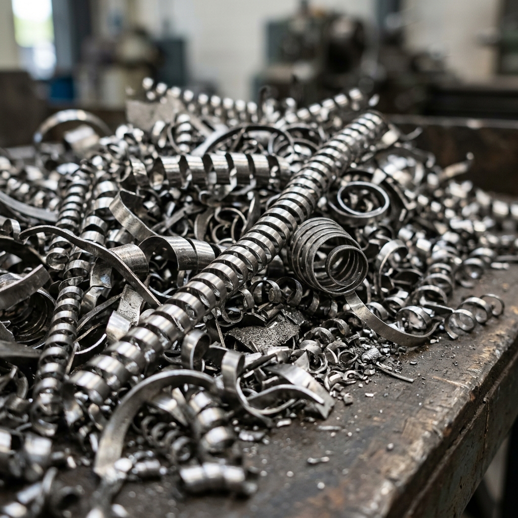 Mild steel turnings and borings scrap