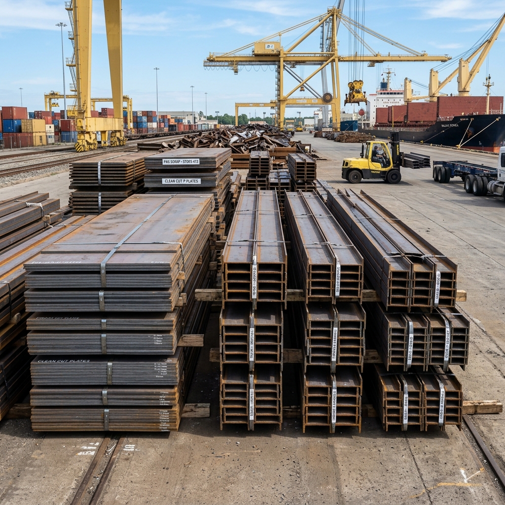 Plate and Structural Steel PNS scrap
